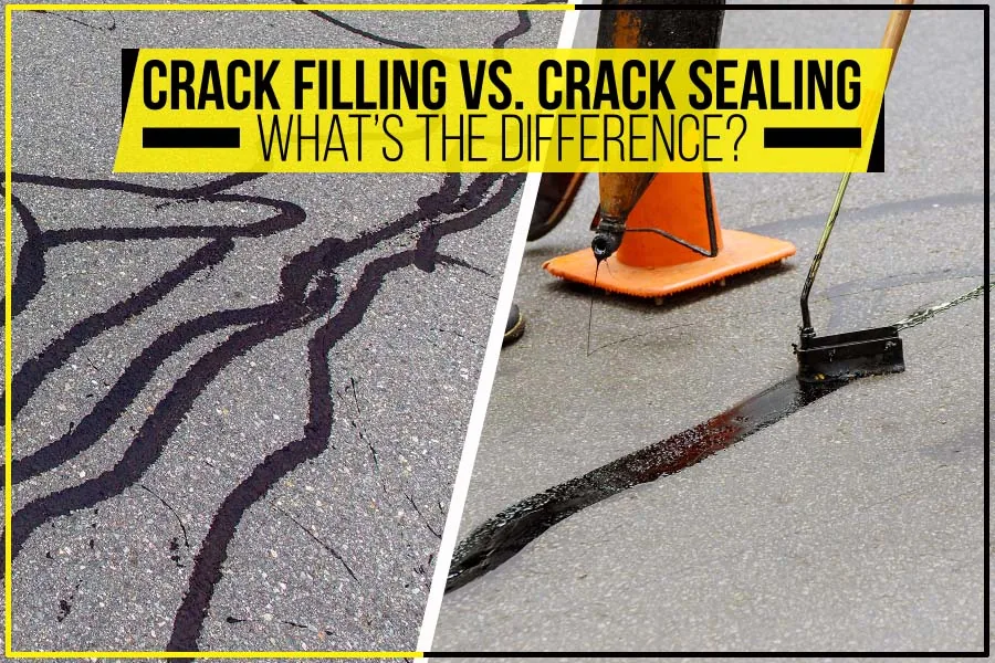 Read more about the article Crack Filling Vs. Crack Sealing – What’s The Difference?