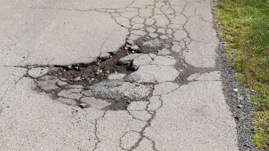 pothole that needs pothole repair