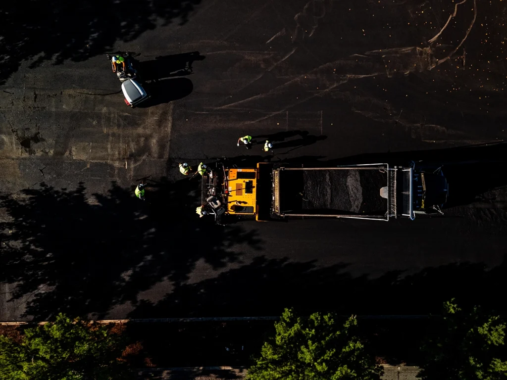 asphalt paving