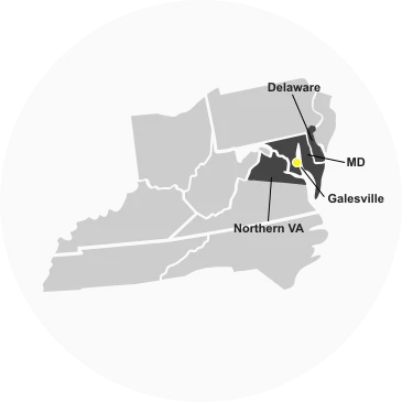 Standard Paving & Concrete Location Map - Galesville