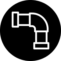 Drainage and utilities icon for stormwater systems and underground infrastructure