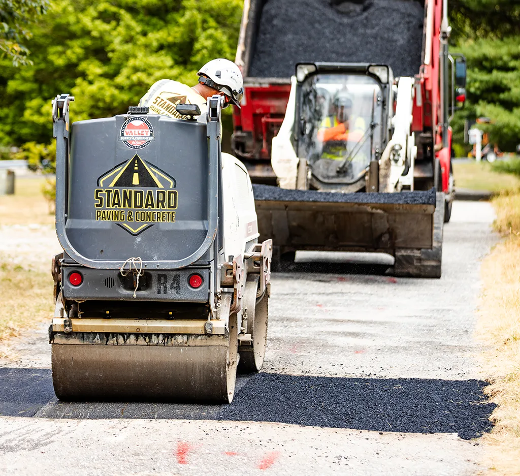 Standard Paving patch job